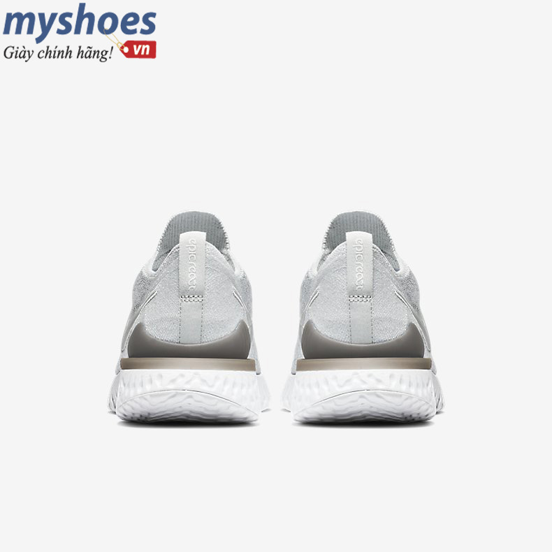 Giày Nike Epic React Flyknit 2 Nam - Xám  - hình 3