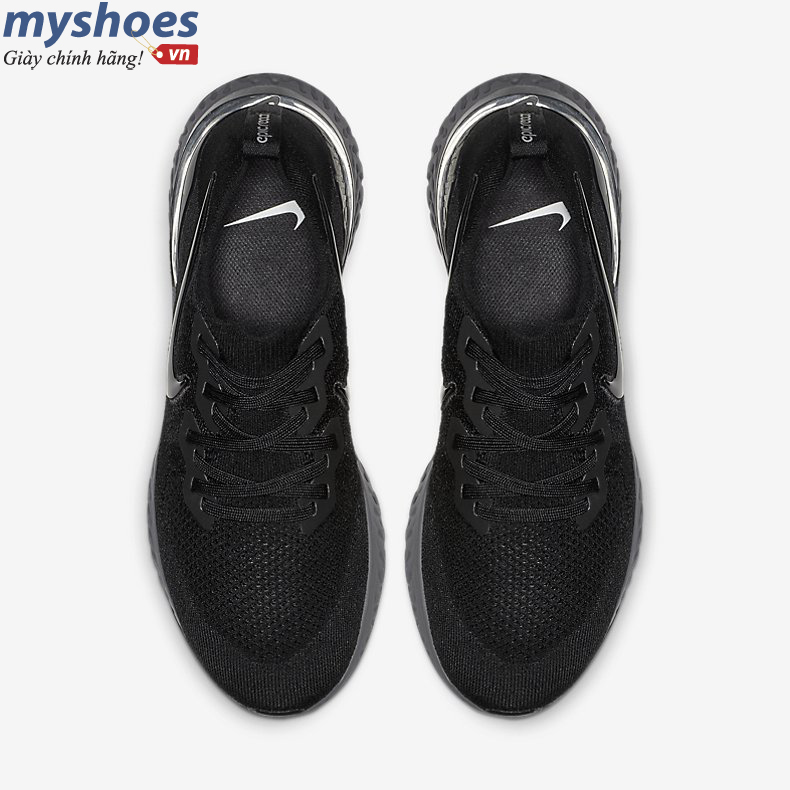 Giày Nike Epic React Flyknit 2 Nam - Đen  - hình 3