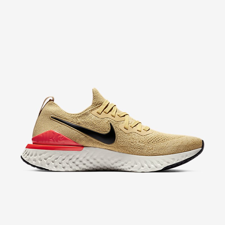 Giày Nike Epic React Flyknit 2 Nam -Gold - hình 2