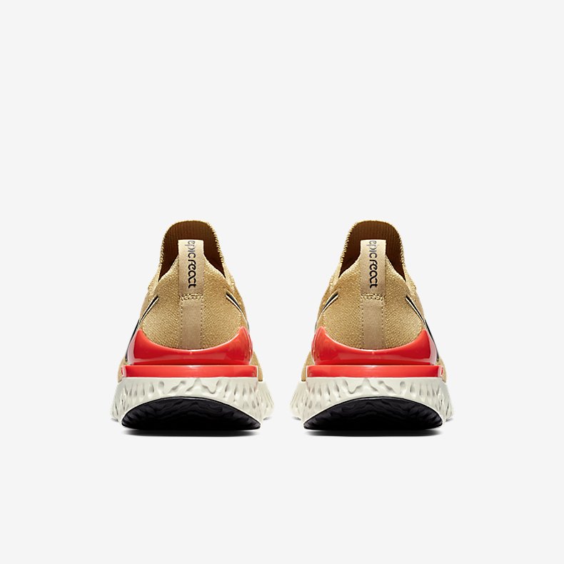 Giày Nike Epic React Flyknit 2 Nam -Gold - hình 5