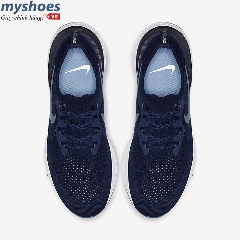 Giày Nike Epic React Flyknit Nam - Xanh Navy  - hình 3