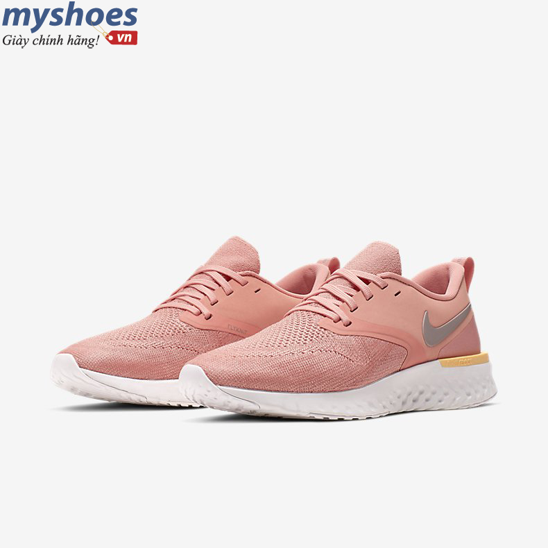 Giày Nike Odyssey React 2 Flyknit - Nữ Hồng - hình 3