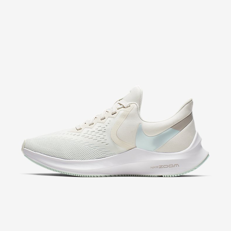 Giày Nike Zoom Winflo 6 Nữ-  Trắng Xanh Mint 