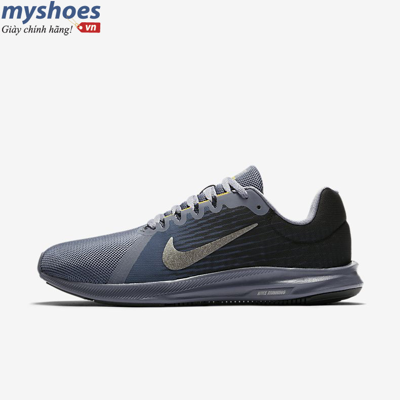 Giày Nike Downshifter 8 Nam - Xám Vàng