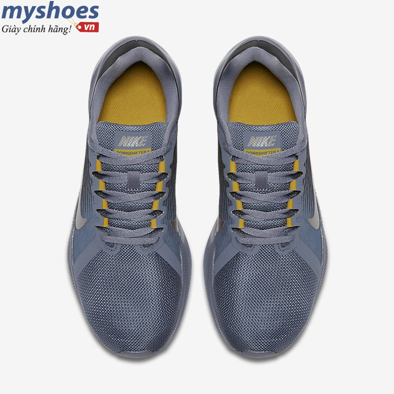 Giày Nike Downshifter 8 Nam - Xám Vàng - hình 3