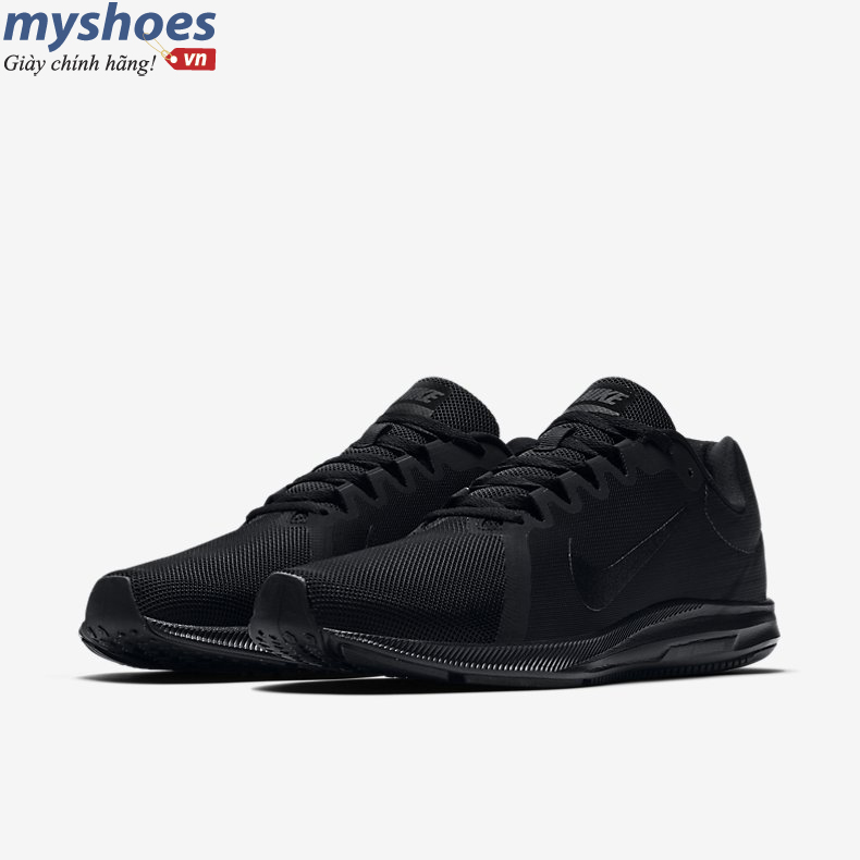 Giày Nike Downshifter 8 Nam - Đen Full  - hình 3