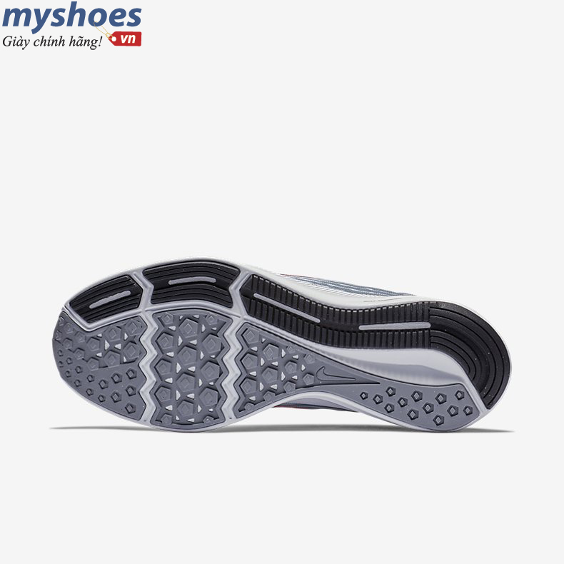 Giày Nike Downshifter 8 Nam - Xám Đỏ - hình 6