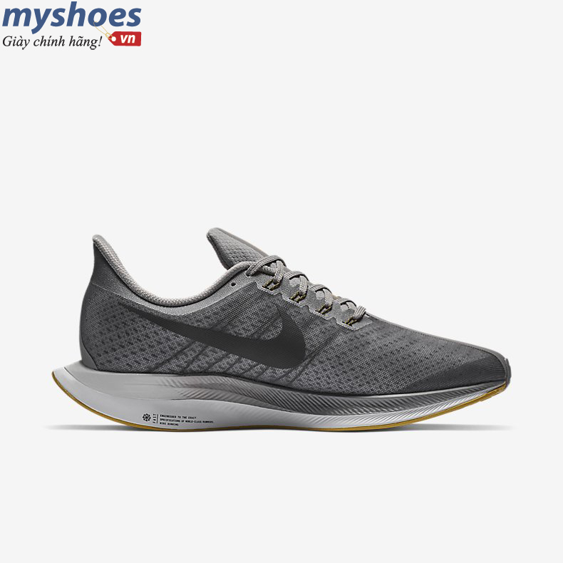 Giày Nike Pegasus 35 Turbo Nam - Xám Vàng  - hình 4
