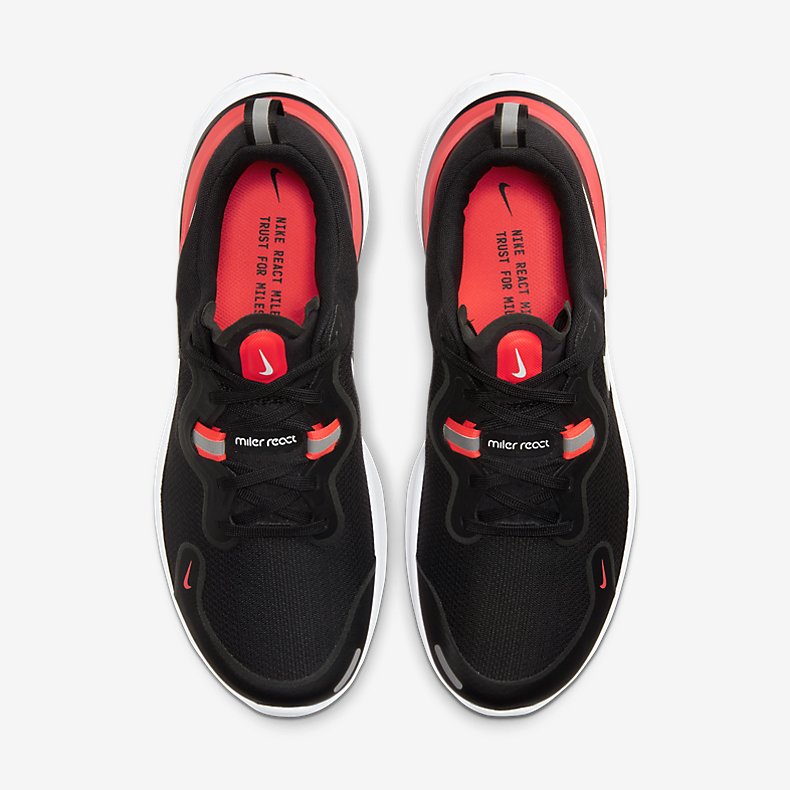 Giày Nike React Miller Nam - Đen Đỏ - hình 4
