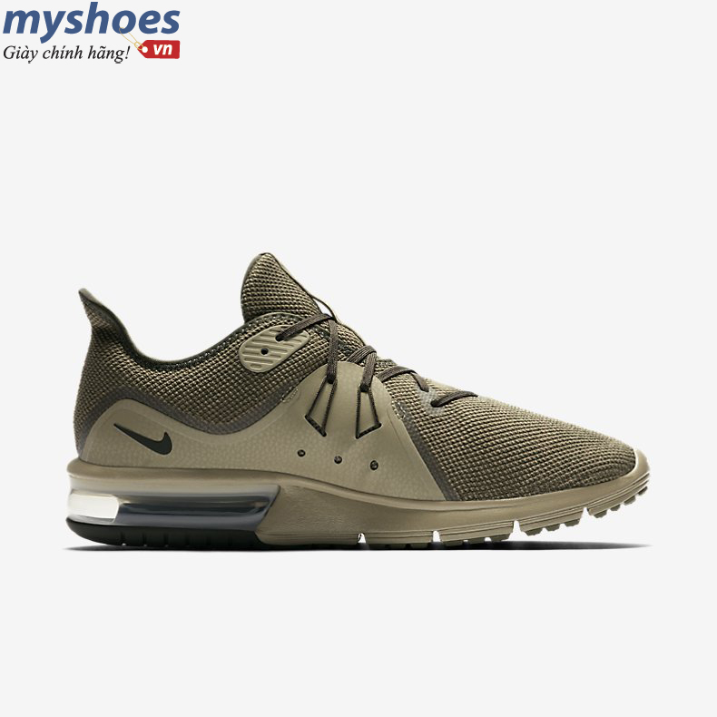 Giày Nike Air Max Sequent 3 Nam - Xám Vàng - hình 4