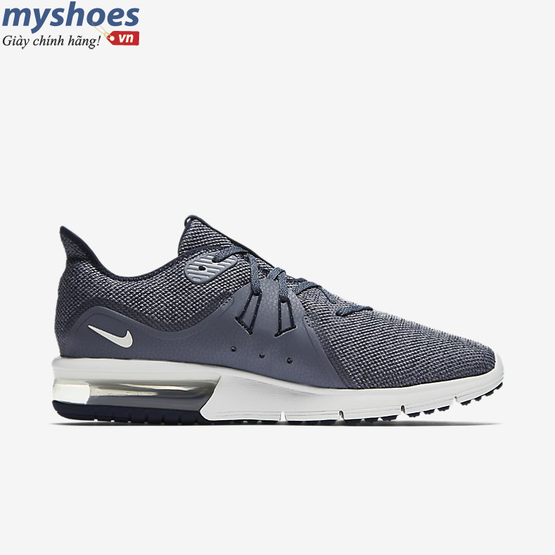Giày Nike Air Max Sequent 3 Nam - Xanh Xám  - hình 4