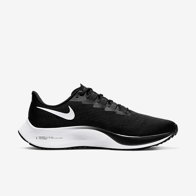 Giày Nike Air Zoom Pegasus 37 Nam - Đen Trắng - hình 2