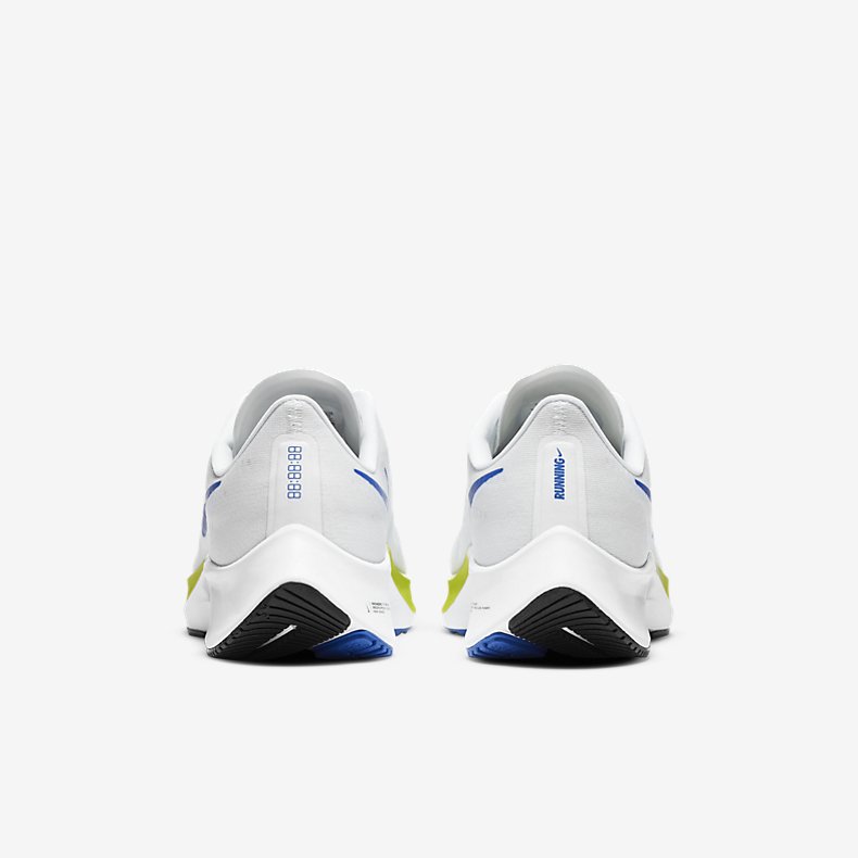 Giày Nike Air Zoom Pegasus 37 Nam - Trắng Xanh Neon  - hình 5
