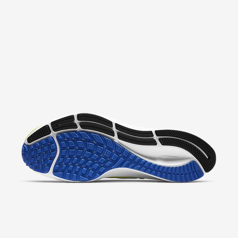 Giày Nike Air Zoom Pegasus 37 Nam - Trắng Xanh Neon  - hình 4