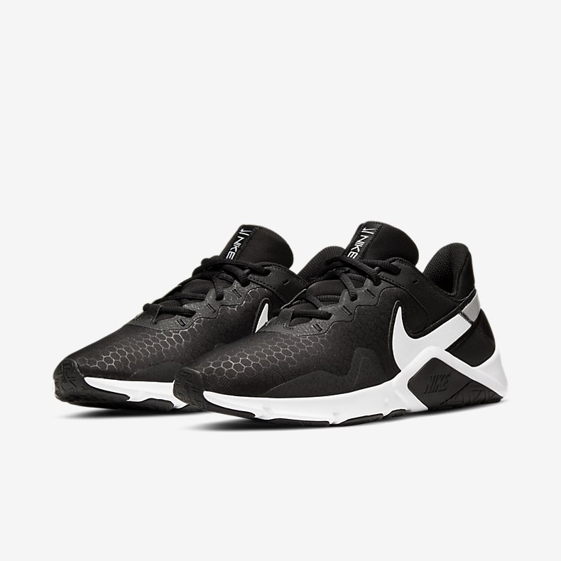 Giày Nike Legend Esstial 2 Nam Đen Trắng - hình 6