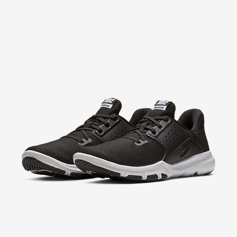 Giày Nike Flex Control TR3 Nam Đen Trắng - hình 2