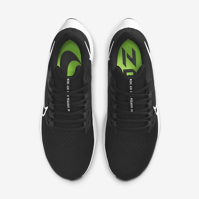 Giày Nike Air Zoom Pegasus 38 Nam - Đen Trắng - hình 3