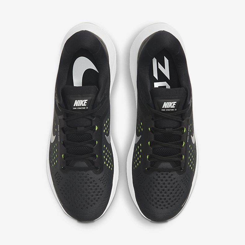Giày Nike Air Zoom Structure 23 Nam -  Đen Xanh  - hình 5