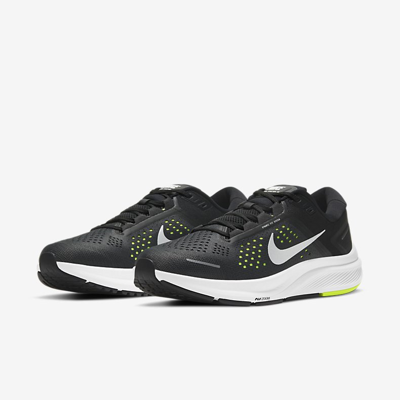 Giày Nike Air Zoom Structure 23 Nam -  Đen Xanh  - hình 3