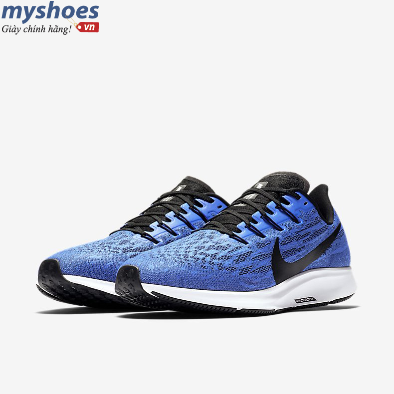 Giày Nike Air Zoom Pegasus 36 Nam - Xanh Dương - hình 3