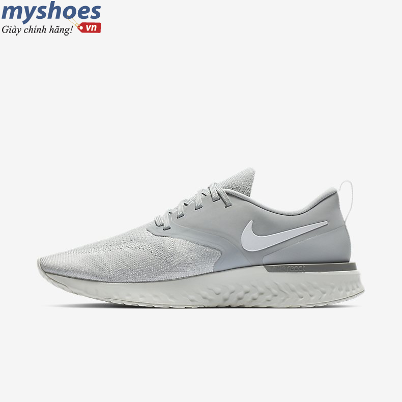 Giày Nike Odyssey React 2 Flyknit - Xám 