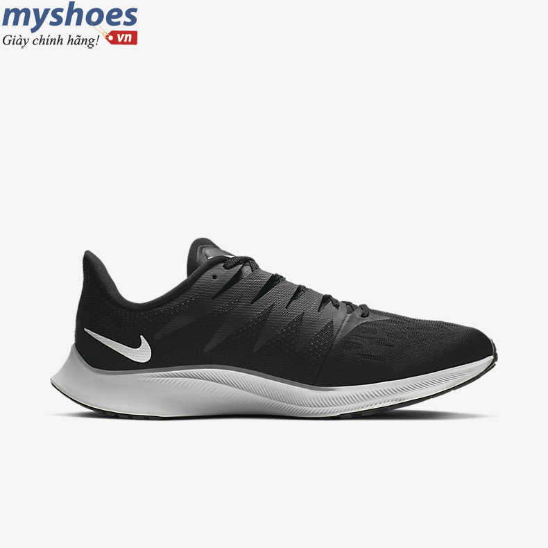 Giày Nike Zoom Rival Fly Nam - Đen Trắng - hình 3