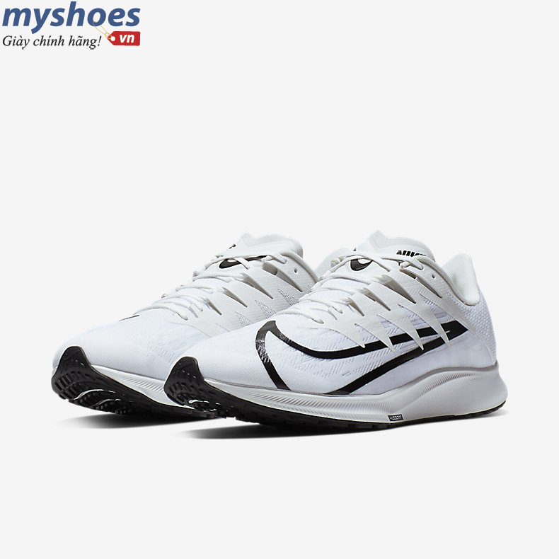 Giày Nike Zoom Rival Fly Nam - Trắng Đen - hình 4