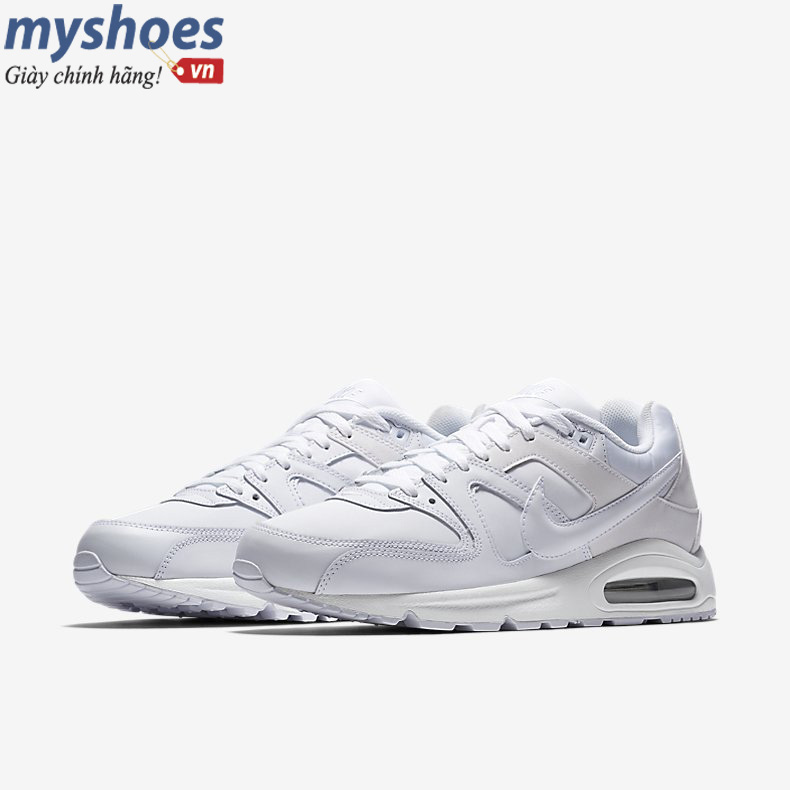Giày Nike Air Max Command Nam - All White - hình 4