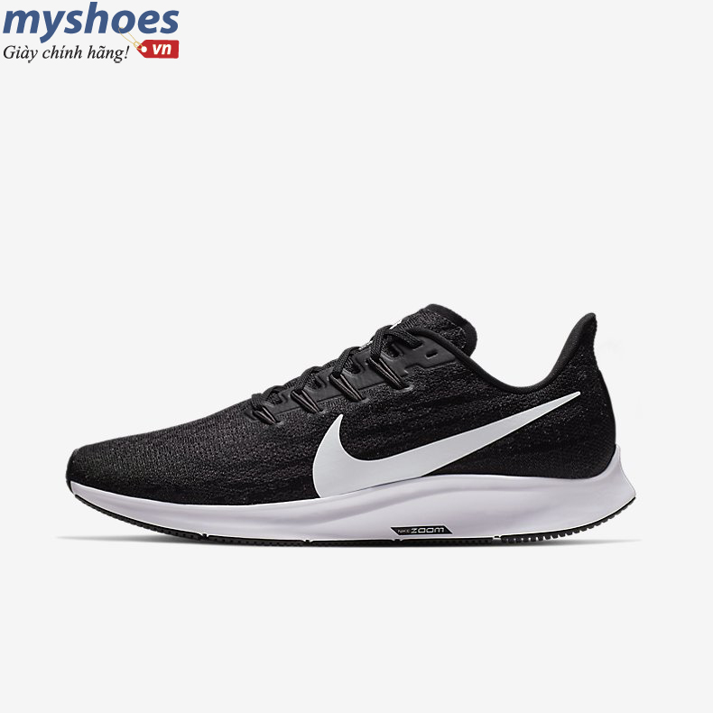 Giày Nike Air Zoom Pegasus 36 Nữ- Đen Trắng