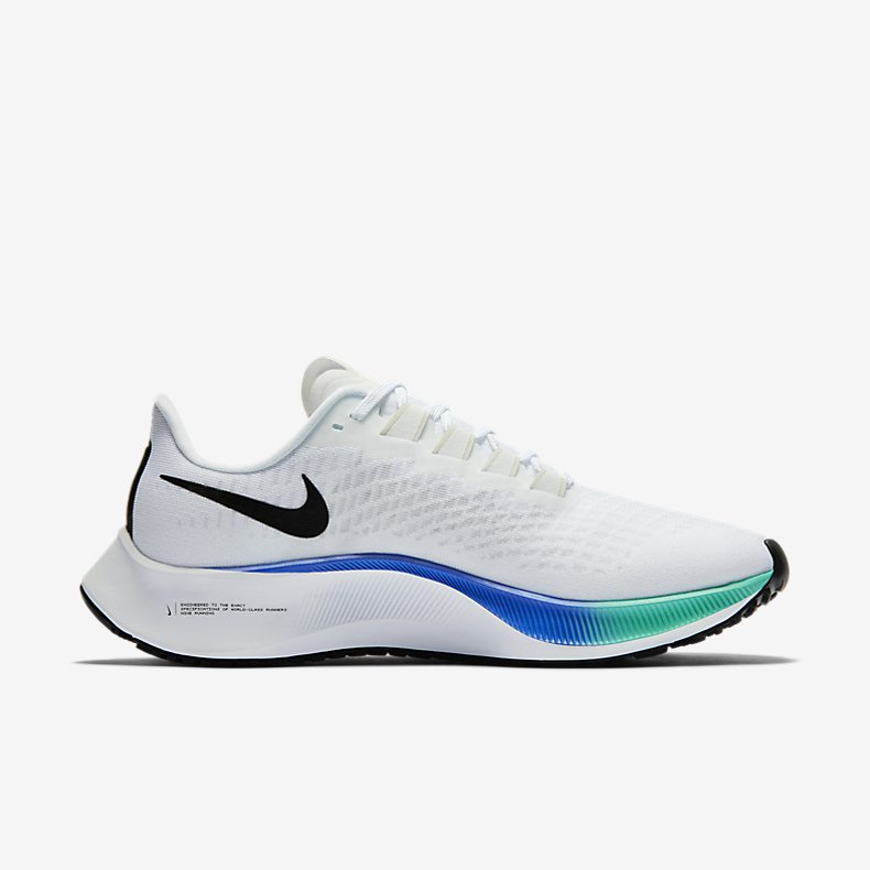 Giày Nike Air Zoom Pegasus 37 Nữ - Trắng Xanh - hình 4