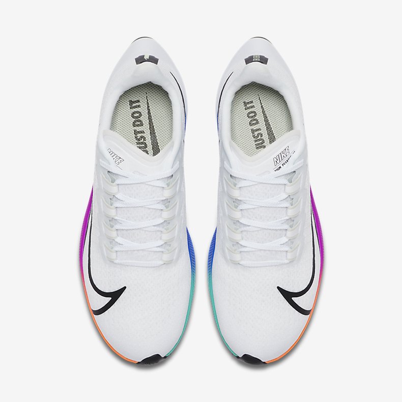 Giày Nike Air Zoom Pegasus 37 Nữ - Trắng Xanh - hình 5