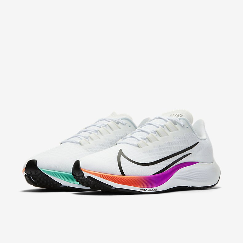 Giày Nike Air Zoom Pegasus 37 Nữ - Trắng Xanh - hình 6