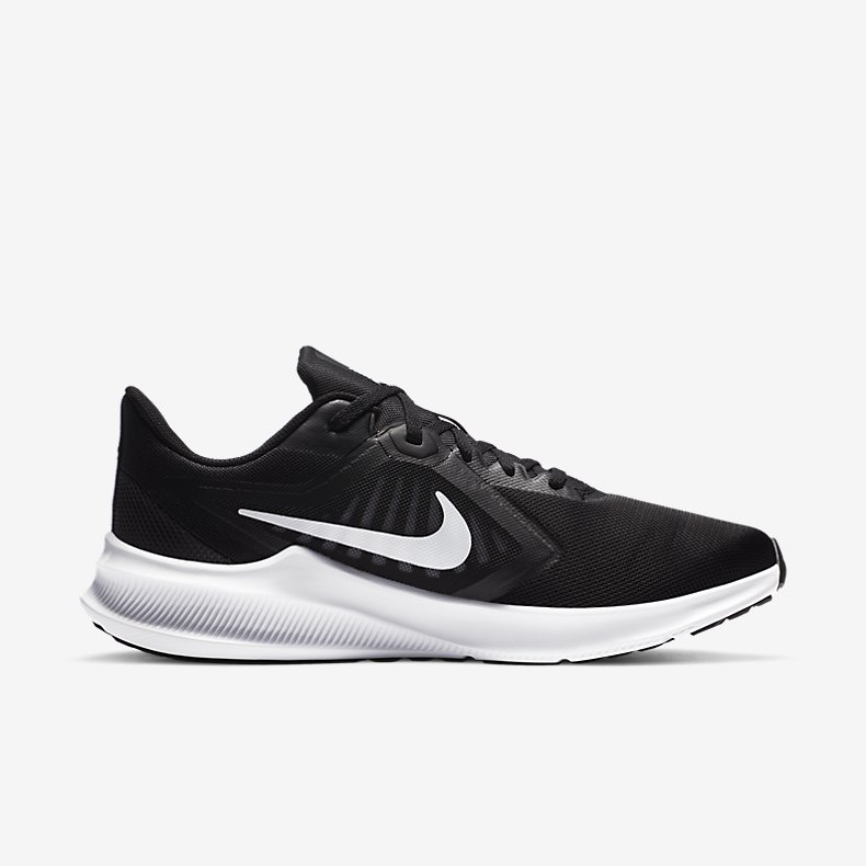 Giày Nike Downshifter 10 4E Nam - Đen Trắng - hình 5