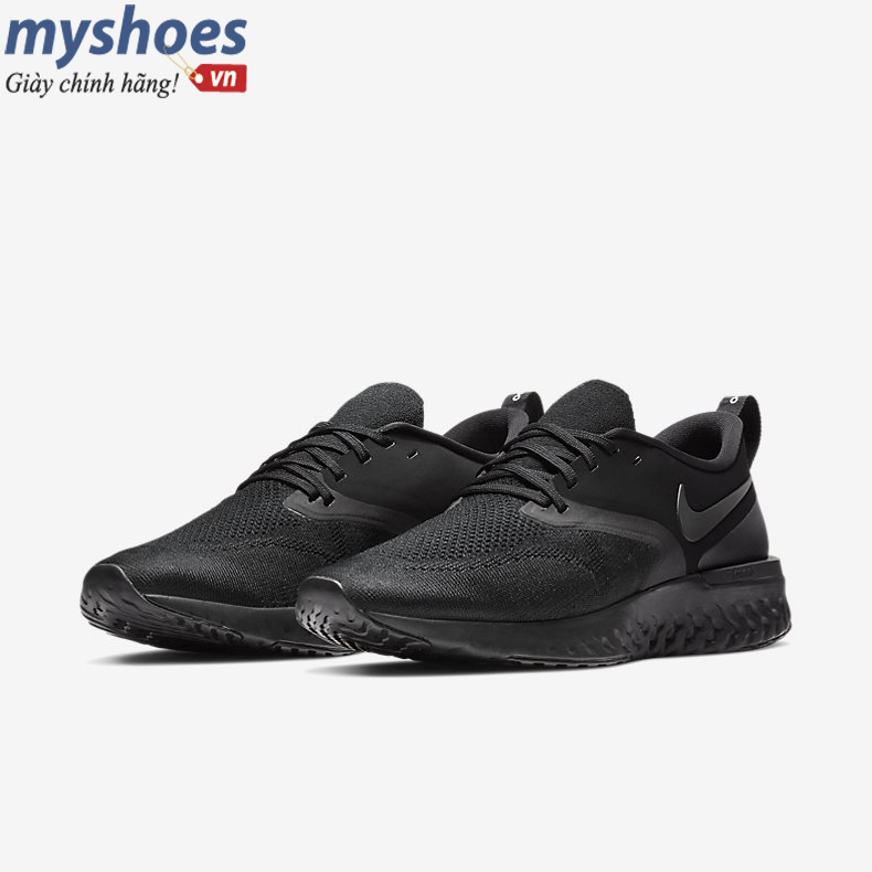 Giày Nike Odyssey React 2 Flyknit - Đen Full - hình 5