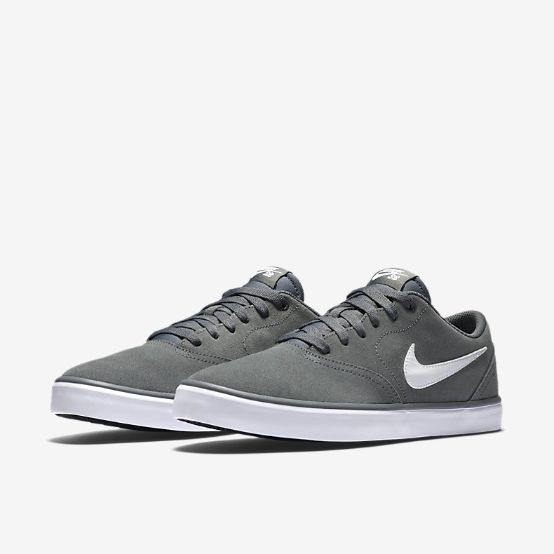 Giày Nike SB Check Solar Nam - Xám - hình 3