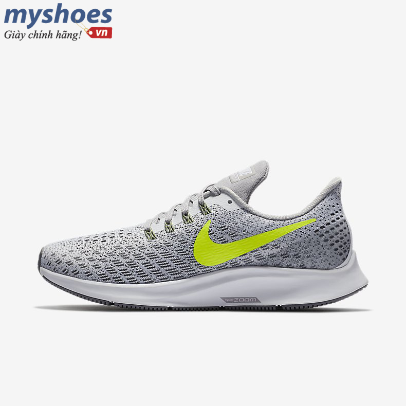 Giày Nike Air Zoom Pegasus 35 Nữ - Xám Neon