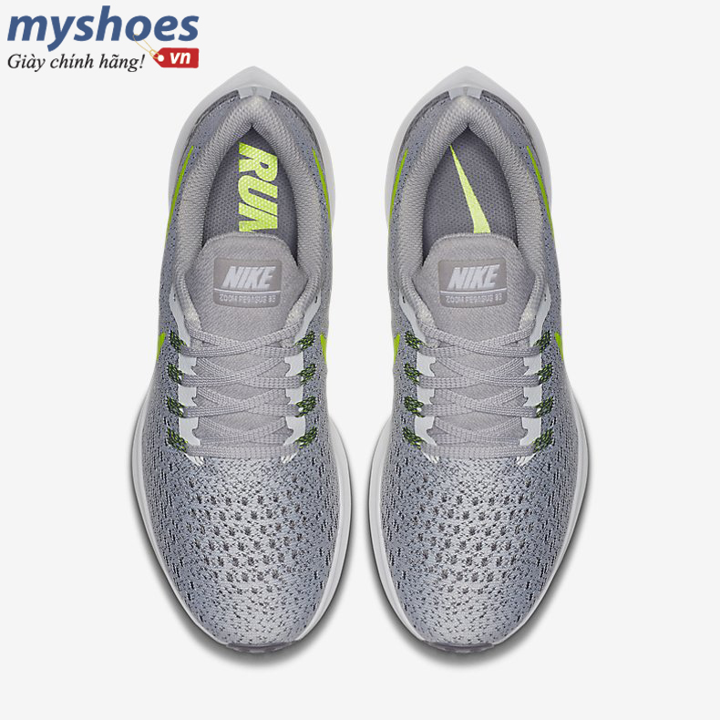 Giày Nike Air Zoom Pegasus 35 Nữ - Xám Neon - hình 4