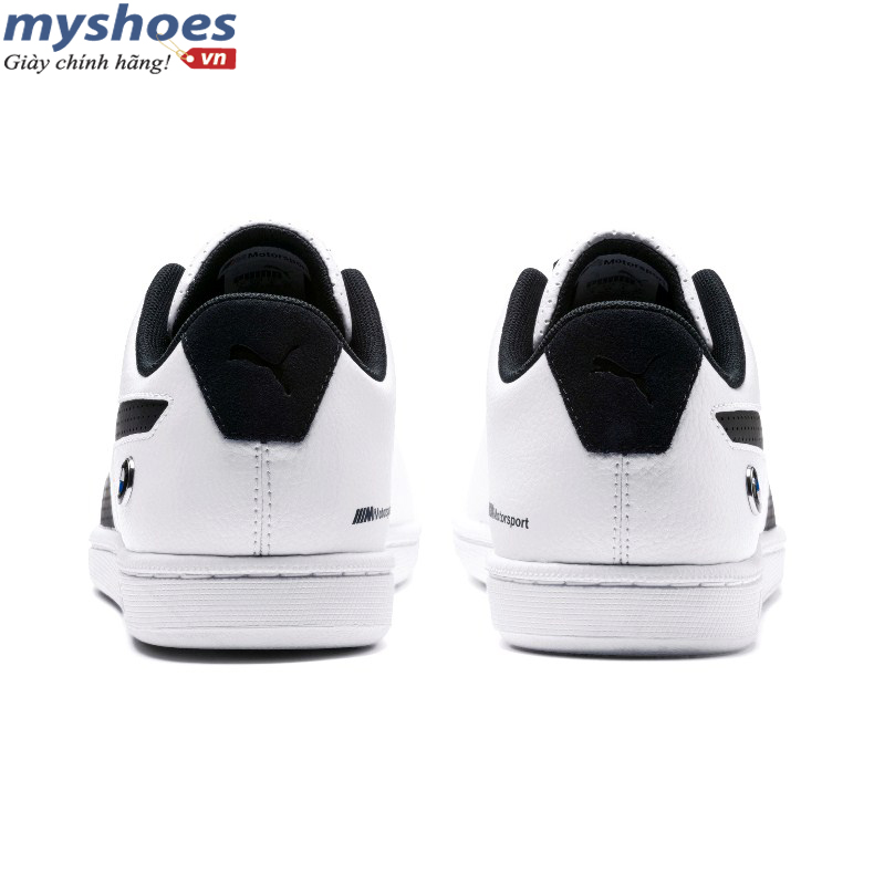 Giày Puma BMW MMS Court Perf Nam - Trắng Đen - hình 2