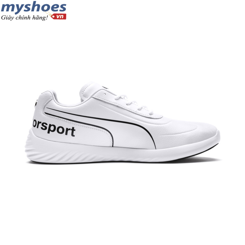 Giày Puma BMW MMS Speed Cat Evo Synth Nam - Trắng - hình 2