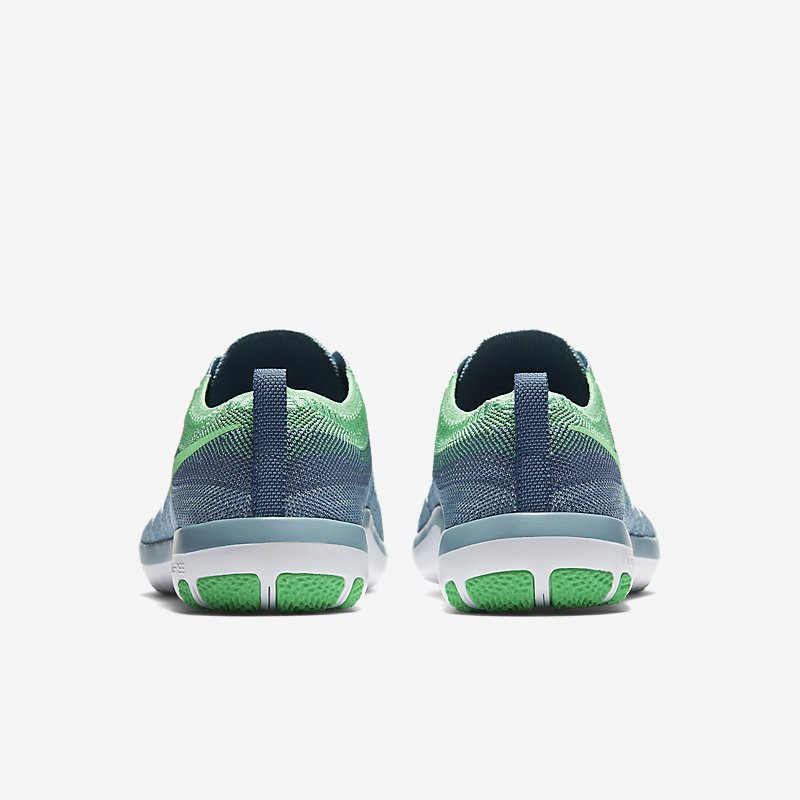 Giày Nike Free TR Focus Flyknit Nữ - Xanh Xám - hình 4