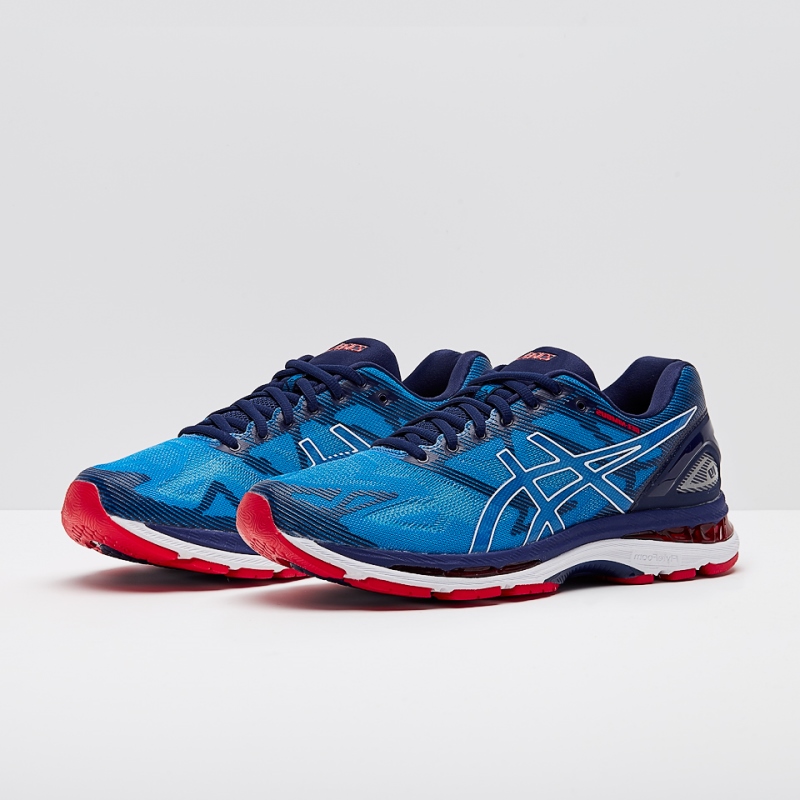 Giày Asics GEL-Nimbus® 19 Nam - Xanh Đỏ - hình 2