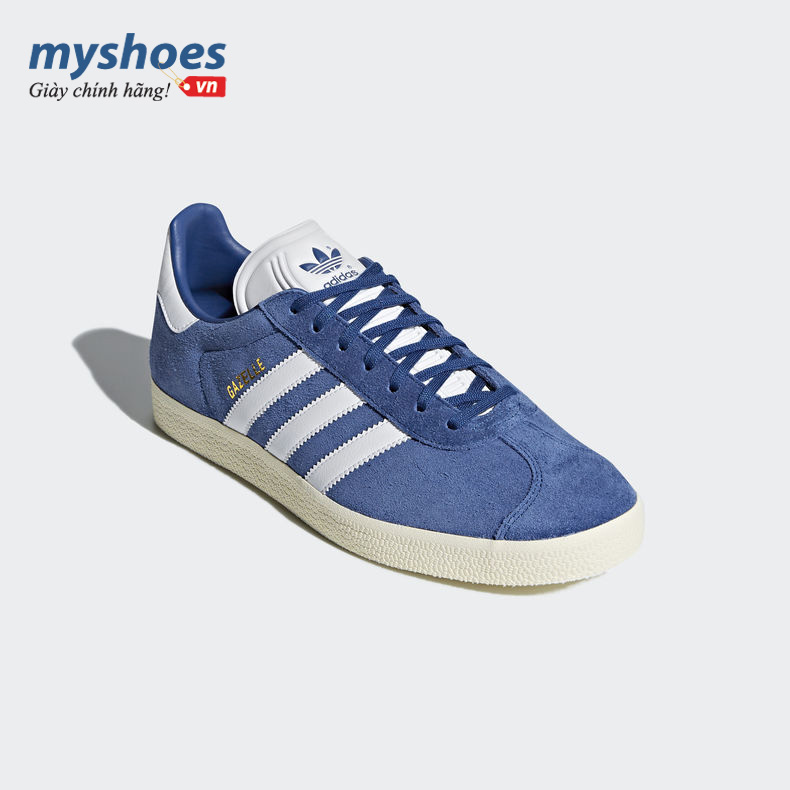 Giày adidas Gazelle Nam - Xanh Coban - hình 3