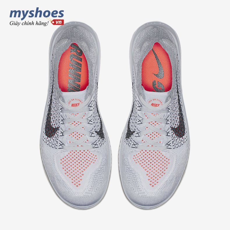 nike free rn flyknit pure platinum
