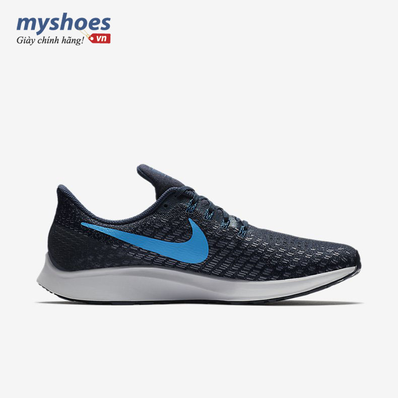 Giày Nike Air Zoom Pegasus 35 Nam - Xanh Đen - hình 3