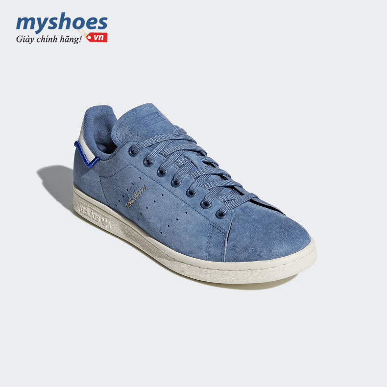 Giày adidas Stan Smith Nam - Xanh Lam - hình 4