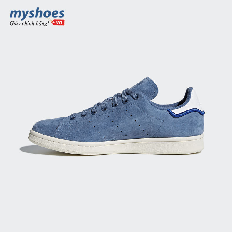 Giày adidas Stan Smith Nam - Xanh Lam - hình 3