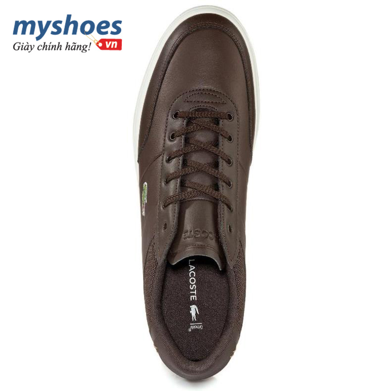 Giày Lacoste Court Master Nam - Nâu - hình 4