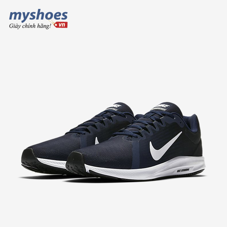 Giày Nike Downshifter 8 Nam - Xanh Navy - hình 4