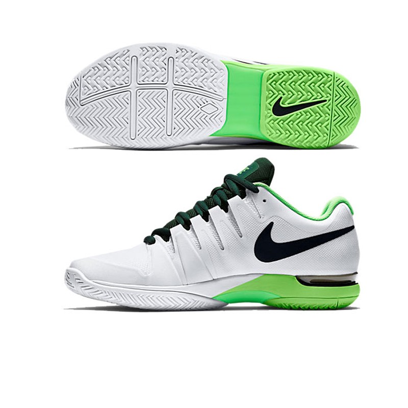 Giày Tennis Nam Nike Zoom Vapor 9.5 Tour - Trắng xanh - hình 2